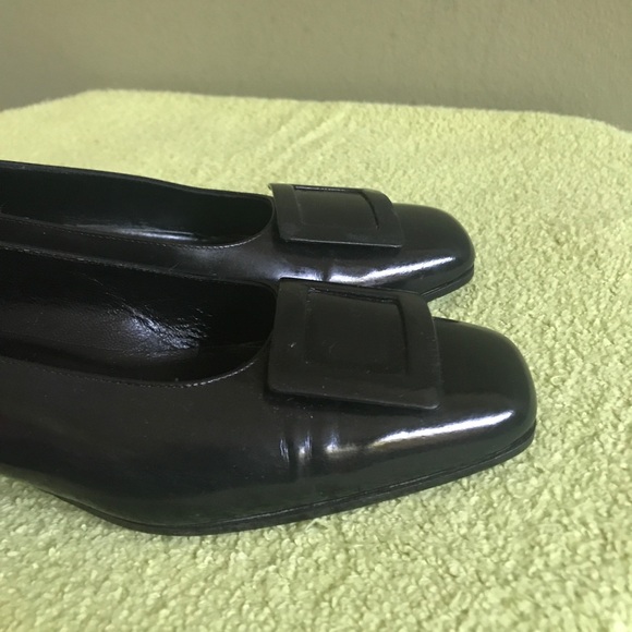 Paloma Italy women’s Back Leather Pumps Heels - Picture 5 of 14